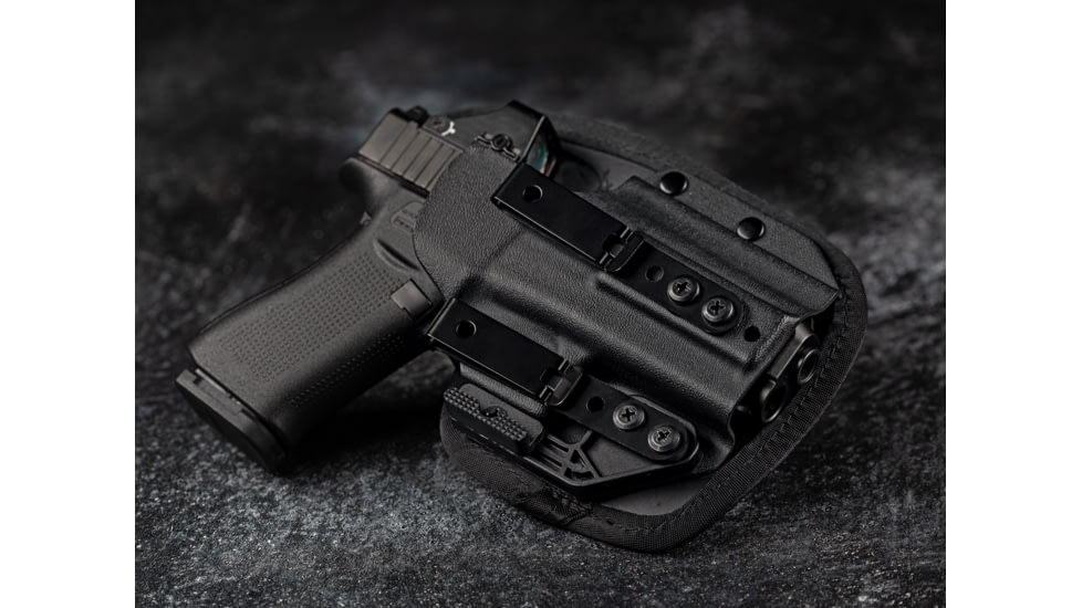 Hoftac Adaptive Tactical Omnicarry Multi-Fit IWB Holster, Right Handed, Black, Compact, HT-01001-R