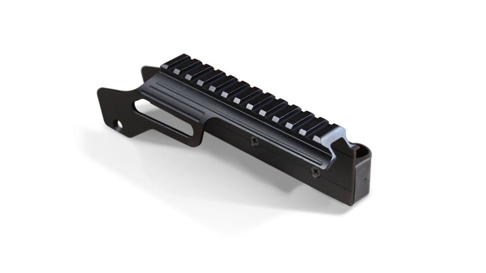 Adaptive Tactical Saddle Mount Shell Carrier - Mossberg 500/590/930, 12Ga, Black, AT-06100-M