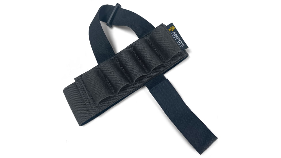 Adaptive Tactical Stock Mounted Shell Carrier, Black, AT06400