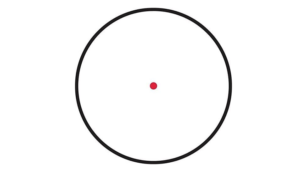 ADE Advanced Optics RD3-009 1x Reflex Red Dot w/Optic Mounting Plate S&amp;W MP 380 Shield EZ/Standard Picatinny Mounting Plate