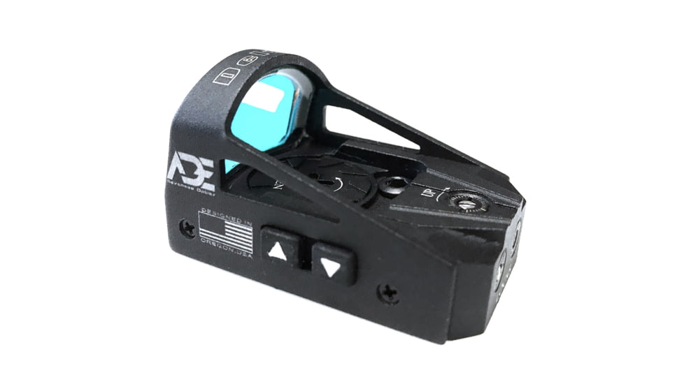 ADE Advanced Optics RD3-012 Mini Reflex Red Dot Micro Sight, 6 MOA Reticle, Black, RD3-012