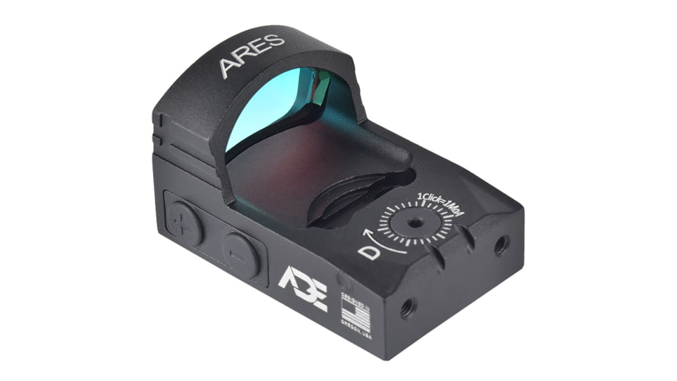 ADE Advanced Optics RD3-028 ARES PRO Motion Awake Red Dot Sight, Multi Reticle, Black, RD3-028 Pro