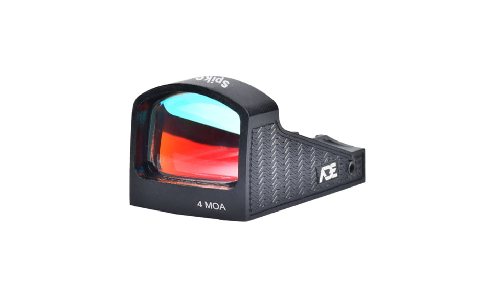 ADE Advanced Optics Spike Micro Red Dot Sight, 4MOA, Black, RD3-018