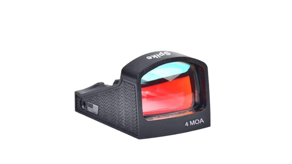 ADE Advanced Optics Spike Micro Red Dot Sight, 4MOA, Black, RD3-018