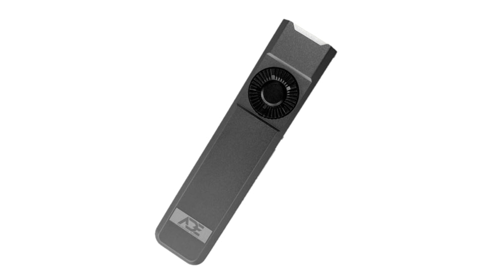 ADE Advanced Optics USB-C Rechargeable Battery 1000 Lumens LED Pocket EDC Flashlight, Gunmetal Gray, F502 Gunmetal Grey