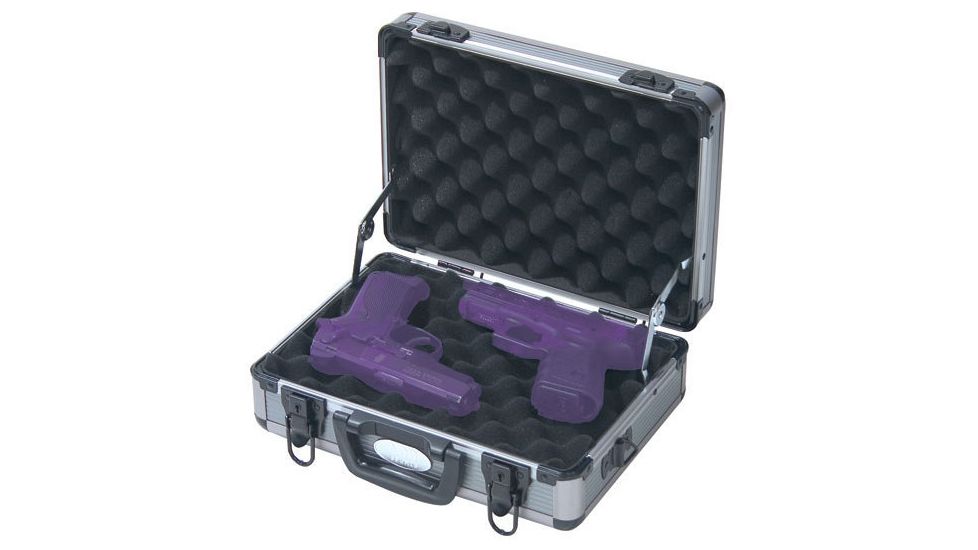 ADG Sports Two Pistol Range Case 31036 GREY