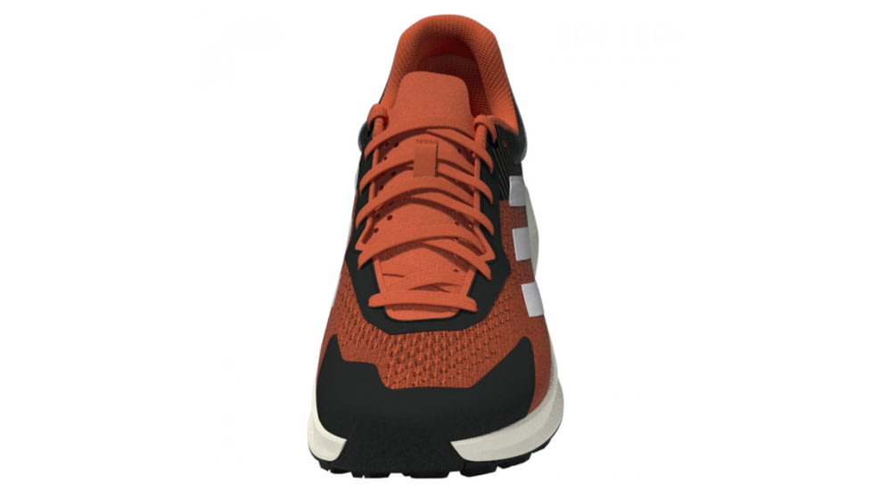 Adidas Terrex Soulstride Flow Trail Running Shoes - Mens, Black/Crystal White/Impact Orange, 11,5US, HP5564-11-5