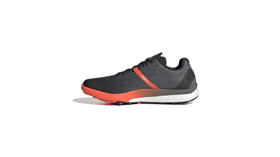 Adidas Terrex Speed Ultra Trail Running Shoes - Mens, Black/Matte Silver/Solar Red, 13US, HR1119-13