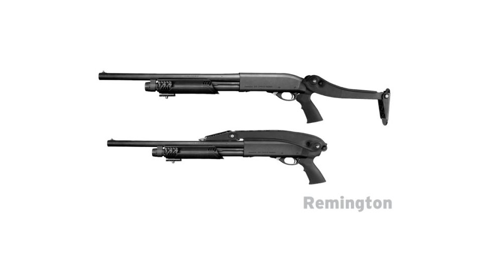 Advanced Technology Tactical Top Folding Stock Black TFS0600