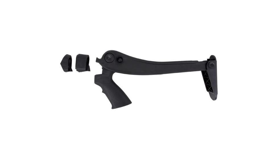 Advanced Technology Tactical Top Folding Stock Black TFS0600