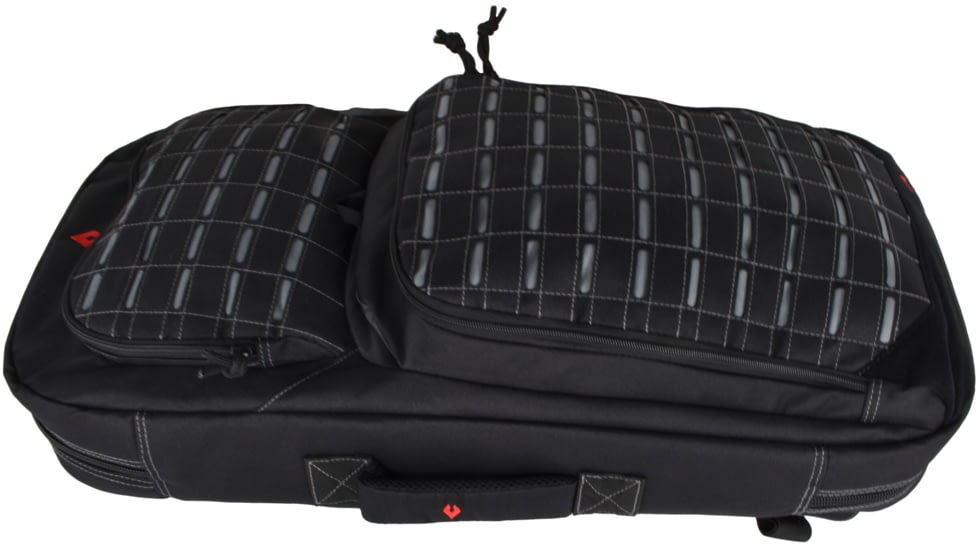 Advance Warrior Solutions Frame 28in AR Pistol/SBR Case w/ Backpack Strap, 600D Poly PVC, Black/Grey, FR28RBP-BL/GR