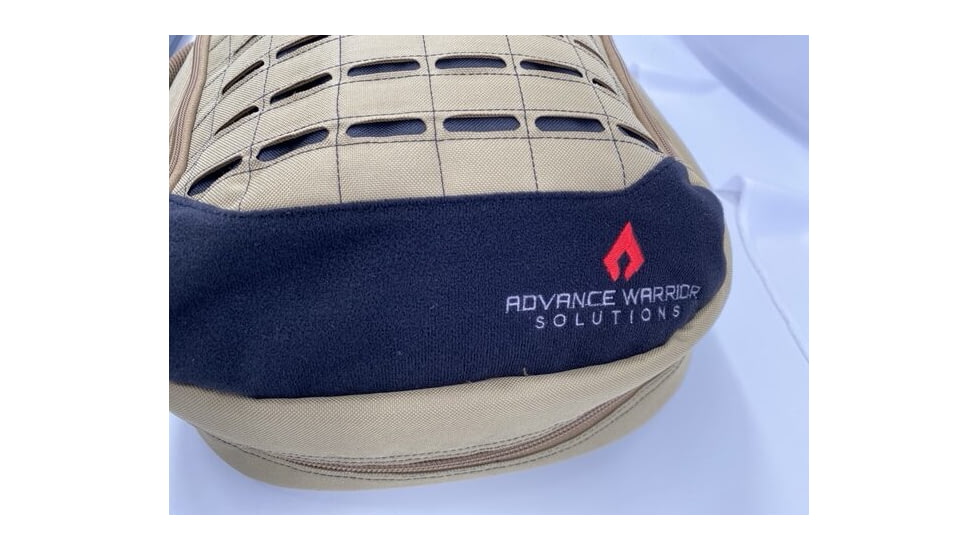 Advance Warrior Solutions Frame 28in AR Pistol/SBR Case w/ Backpack Strap, 600D Poly PVC, Tan/Black, FR28RBP-TN/BL