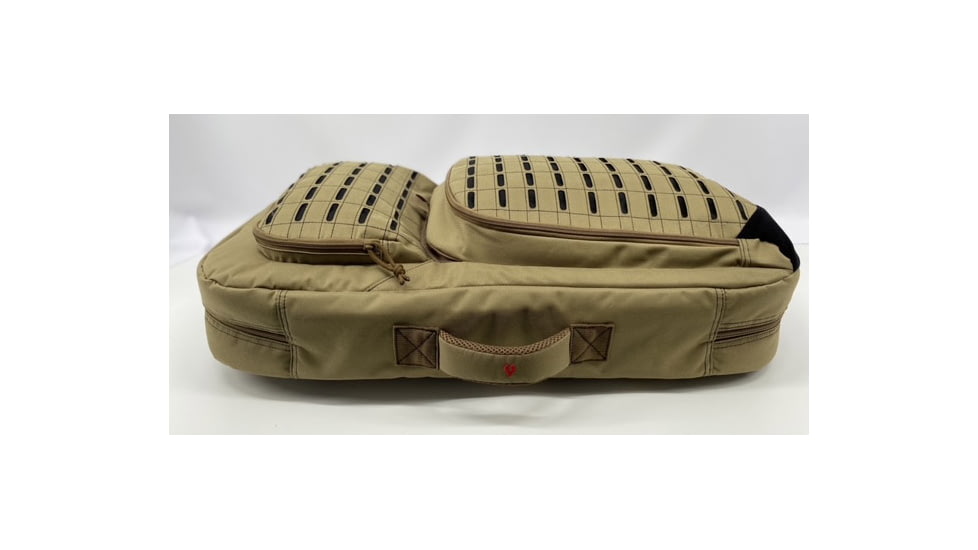 Advance Warrior Solutions Frame 28in AR Pistol/SBR Case w/ Backpack Strap, 600D Poly PVC, Tan/Black, FR28RBP-TN/BL