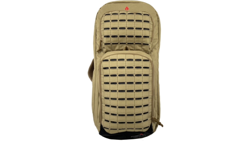 Advance Warrior Solutions Frame 28in AR Pistol/SBR Case w/ Backpack Strap, 600D Poly PVC, Tan/Black, FR28RBP-TN/BL