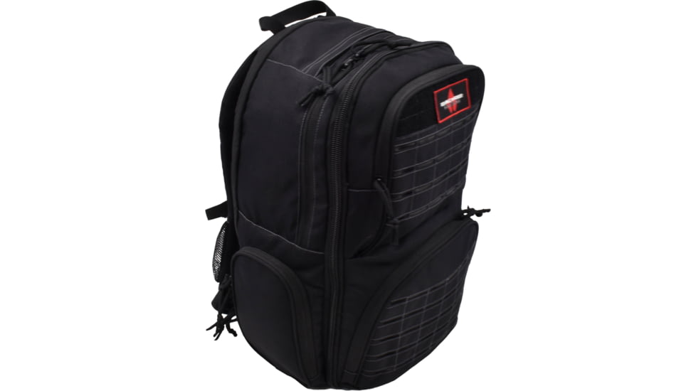 Advance Warrior Solutions Juggernaut 5 Day Backpack, 43 L, 600D PU, Black, JUG5DBP-BL