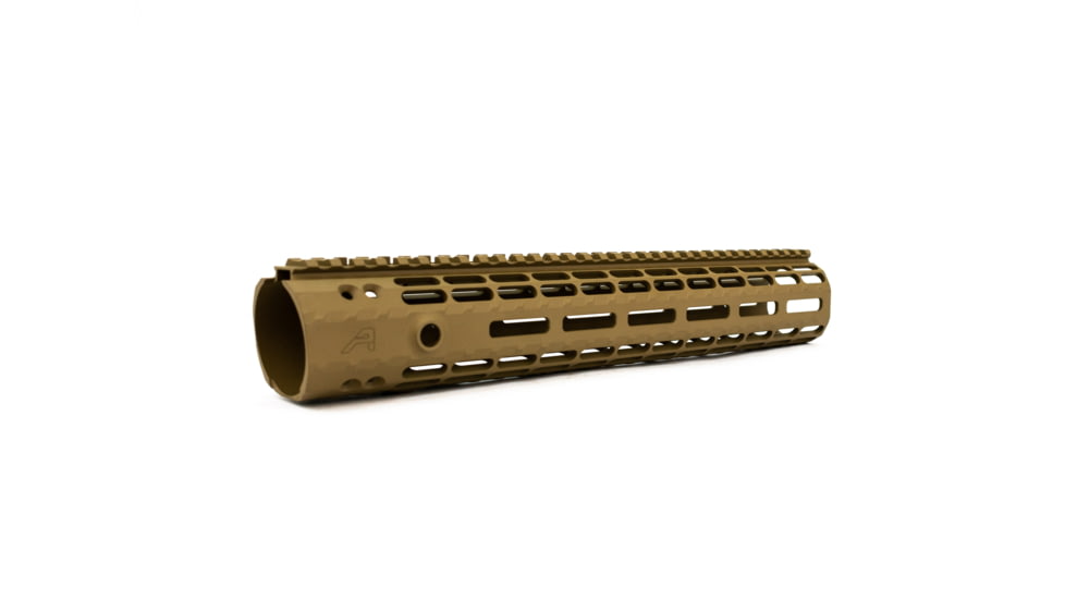 Aero Precision AR15 Enhanced M-LOK Handguard, 12.7 in, FDE Cerakote, APRA100284C