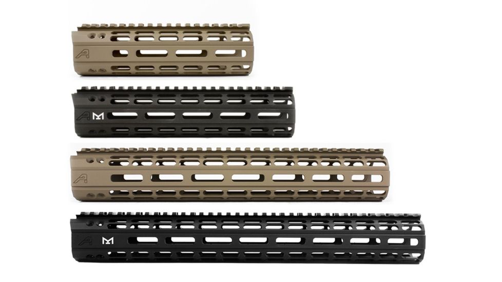Aero Precision AR15 Enhanced M-LOK Handguard, FDE Cerakote, 15in, APRA100094C