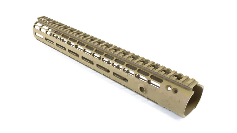 Aero Precision AR15 Enhanced M-LOK Handguard, FDE Cerakote, 15in, APRA100294C