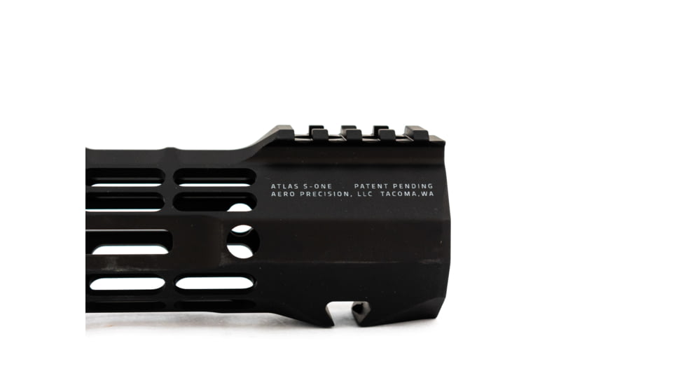 Aero Precision ATLAS S-ONE Handguard, M-LOK, M5, 12 inch, 6061-T6 Aluminum, Anodized, Black, APRA538104A