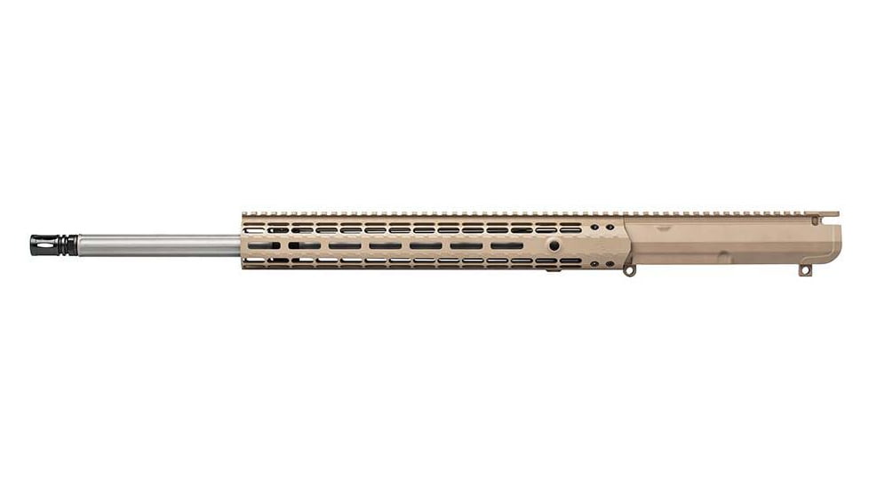 Aero Precision Complete Upper Receiver, M5E1, 22in Barrel, 6.5mm Creedmoor, Rifle Length, 1/8 Twist, 416R Stainless Steel, EM15 Handguard, FDE Cerakote, APAR308556M70