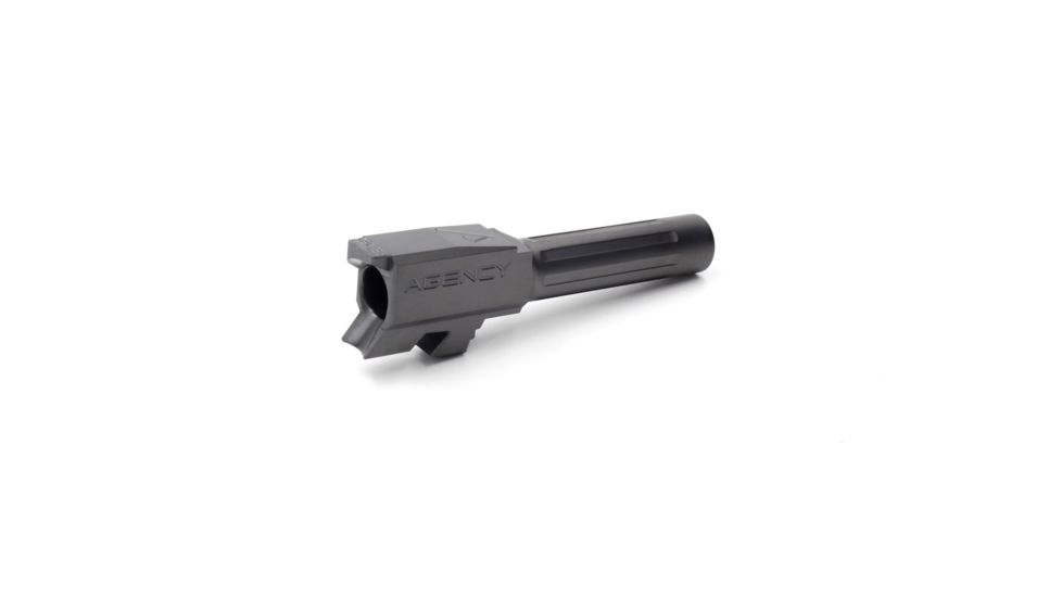 Agency Arms Mid Line Match Grade Drop-In Barrel, Fluted, Glock 43, DLC MLG43FDLC