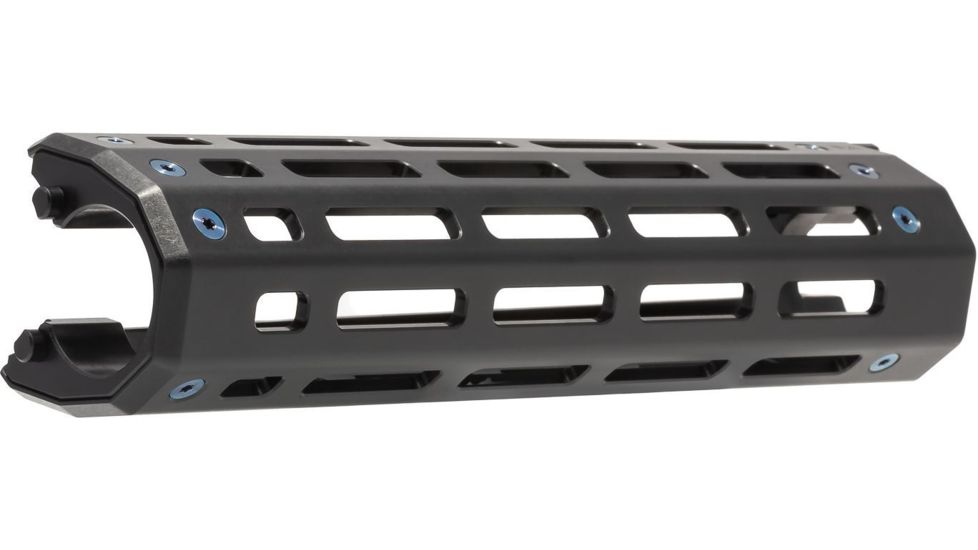 Agency Arms Modular MLOK Rail Hanguard, Benelli M2 Compatible, Black, BEN-M2-RAIL