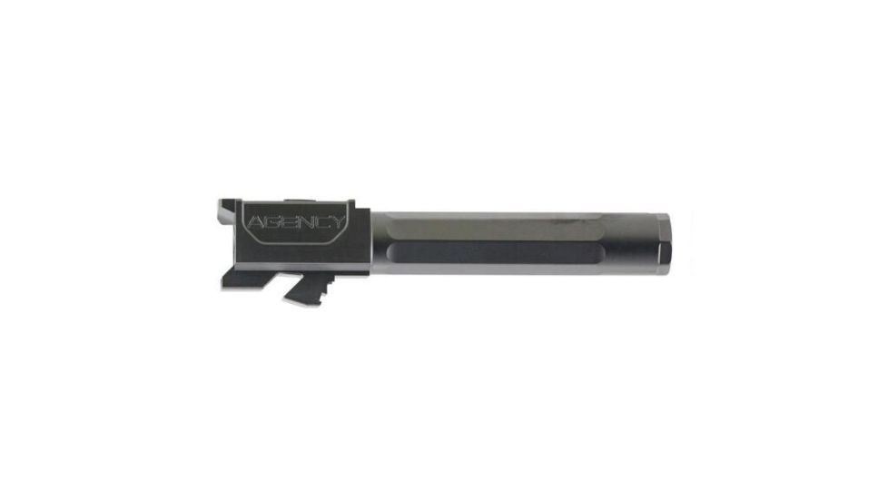 Agency Arms Premier Line Match Grade Drop-In Barrel, Fluted, Glock 19, DLC, PLG19FDLC