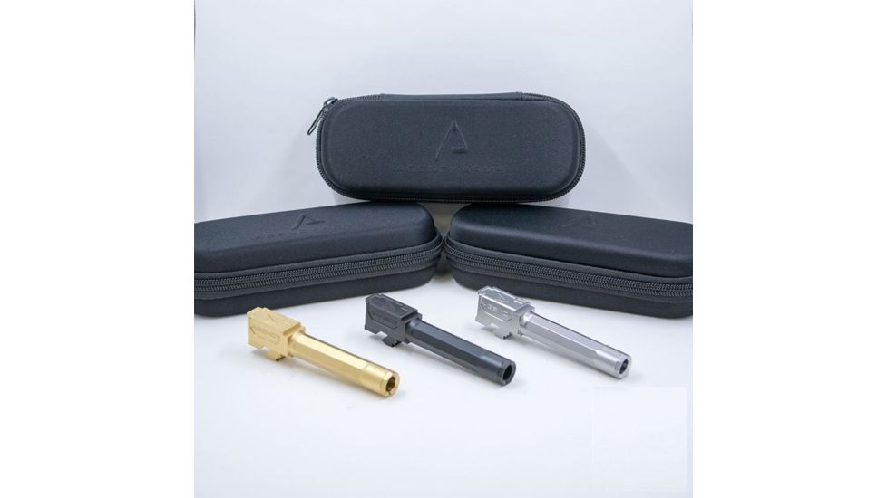Agency Arms Premier Line Match Grade Drop-In Barrel, Fluted, Glock 19, DLC, PLG19FDLC