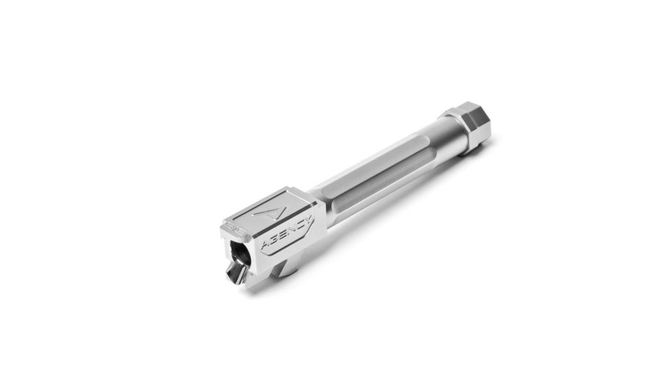 Agency Arms Premier Line Match Grade Drop-In Barrel, Threaded/Fluted, Glock 19, Stainless Steel PLG19T/FSS