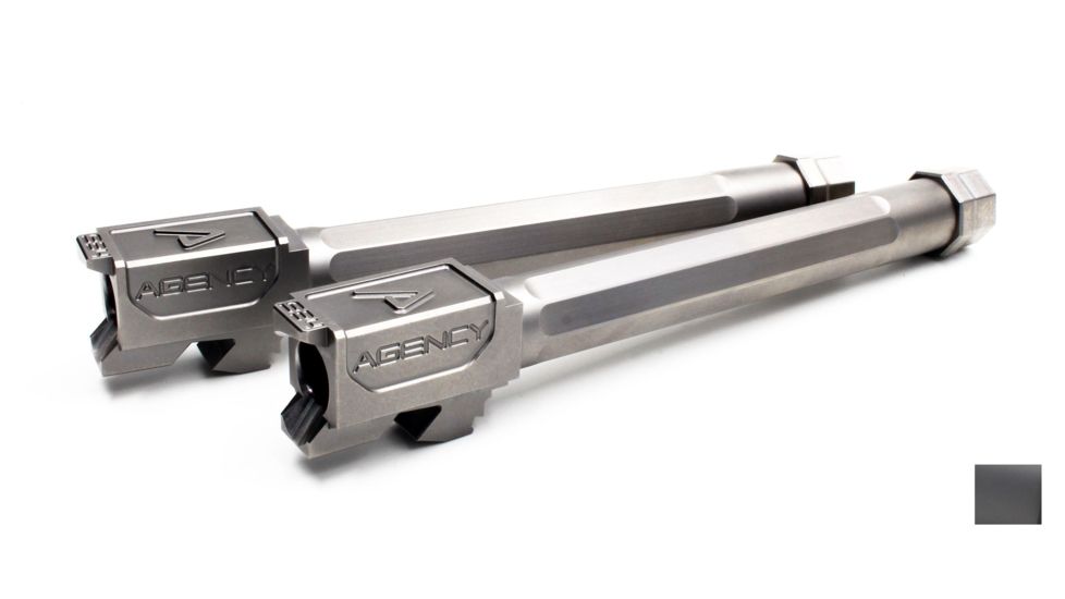 Agency Arms Premier Line Match Grade Drop-In Barrel, Threaded/Fluted, Glock 34, DLC, PLG34T/FDLC