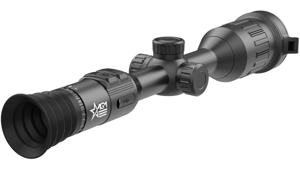 AGM Global Vision AdderV2 LRF 60-1280 Thermal Imaging Riflescope, 30mm, 1280x1024, 25hz, Black, ADDE60-1280-2