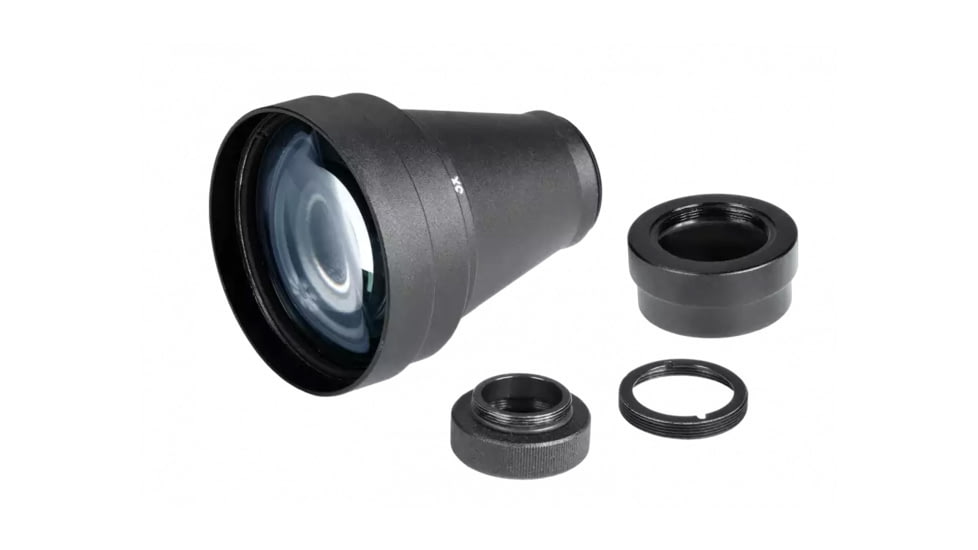 AGM Global Vision Afocal Magnifier Lens Assembly, 3X, Black, 2.5x3, 61023XA1