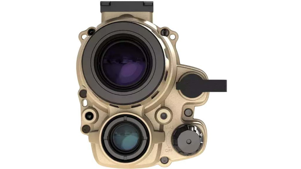 AGM Global Vision F14-3APW Fusion Night Vision and Thermal Monocular, 640x512, 50 Hz, Mil-Spec Elbit or L3 Gen 3 FOM 2000 Plus, P45-White Phosphor IIT, Sand, 7152522121012F14