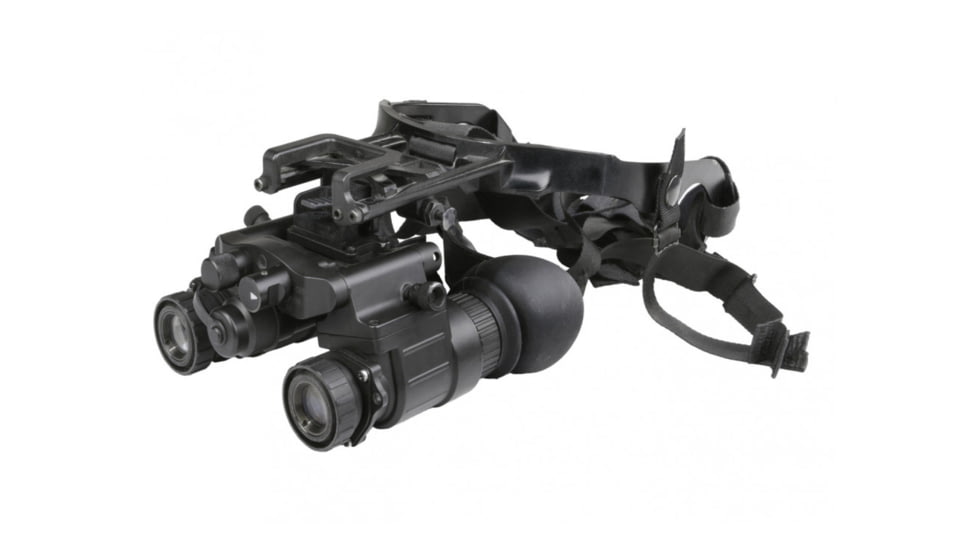 AGM Global Vision NVG-50 3APW Advanced Performance Dual Tube Night Vision Goggle/Binocular 51 Degree FOV, FOM1600-2000 Gen 3 Plus, Auto-Gated, P45 White Phosphor, Black, 4.4 4.6 2.9, 14NV5123474111