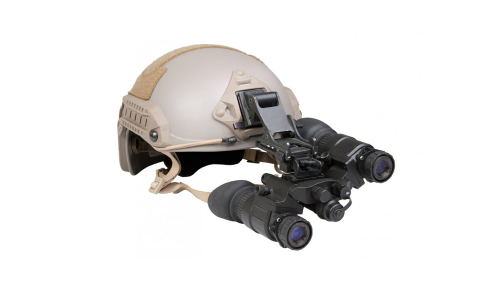 AGM Global Vision NVG-50 3APW Advanced Performance Dual Tube Night Vision Goggle/Binocular 51 Degree FOV, FOM1600-2000 Gen 3 Plus, Auto-Gated, P45 White Phosphor, Black, 4.4 4.6 2.9, 14NV5123474111