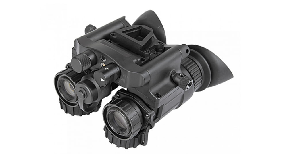 AGM Global Vision NVG-50 3APW Advanced Performance Dual Tube Night Vision Goggle/Binocular 51 Degree FOV, FOM1600-2000 Gen 3 Plus, Auto-Gated, P45 White Phosphor, Black, 4.4 4.6 2.9, 14NV5123474111