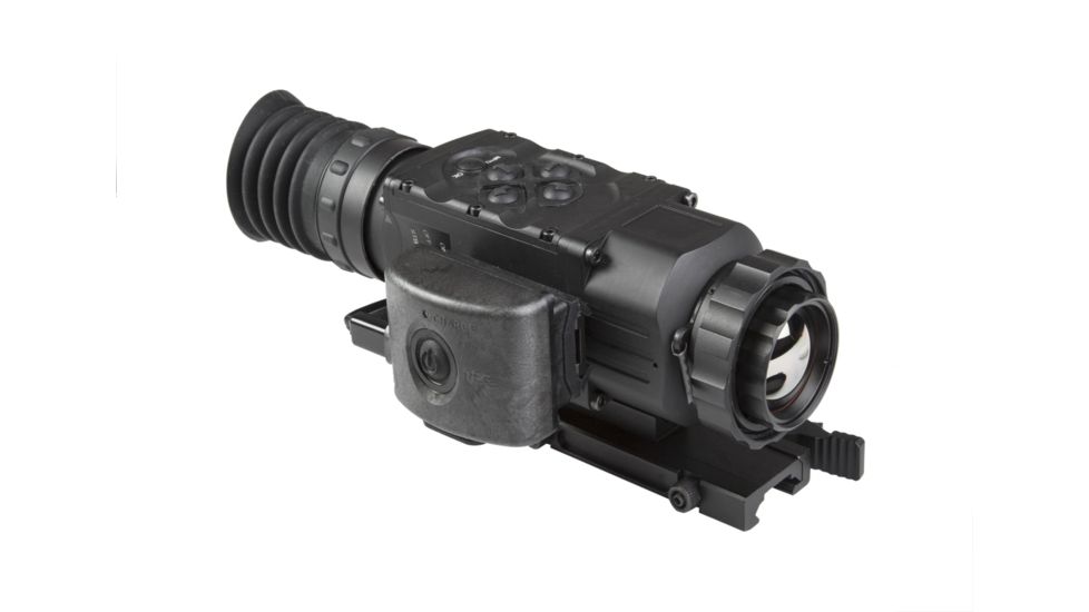 AGM Global Vision Python Short Range 1.2x25mm Thermal Imaging Rifle Scope, 336x256 60 Hz Resolution, Black 3093455004PY21