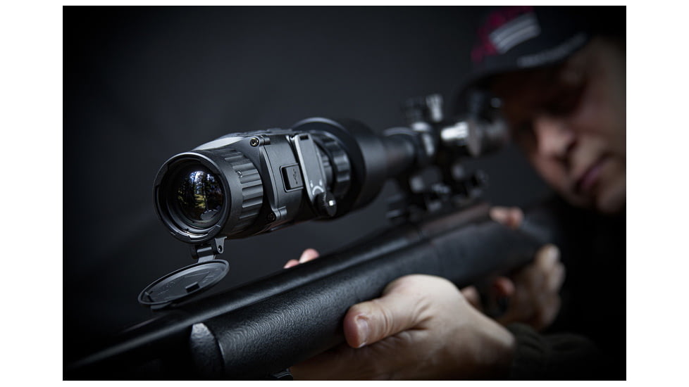 AGM Global Vision Rattler TC35-384 Compact Thermal Imaging Rifle Scope, 1x35mm, 384x288, 50 Hz, Black, 6.03 2.46 2.33, 3092456005TC31