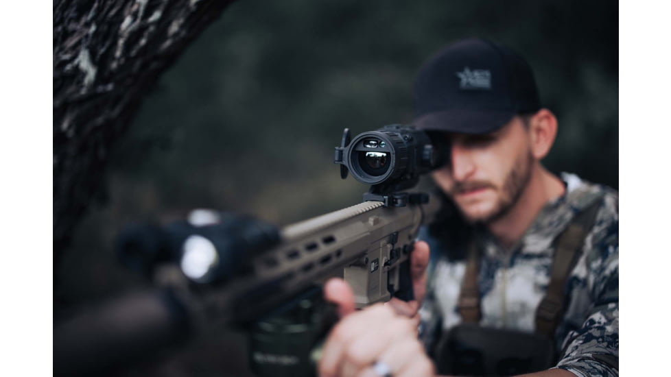 AGM Global Vision Rattler V3 LRF 35-384 3.5-28x 35mm Thermal Imaging Rifle Scope, 50Hz, 384x288, Black, RATT35-384-V3