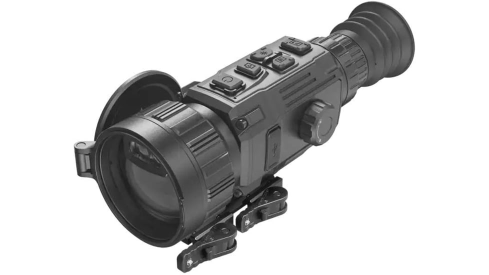 AGM Global Vision RattlerV3 LRF 50-640 Thermal Imaging Rifle Scope, 640x512, 50fps, Black, RATT50-640-V3
