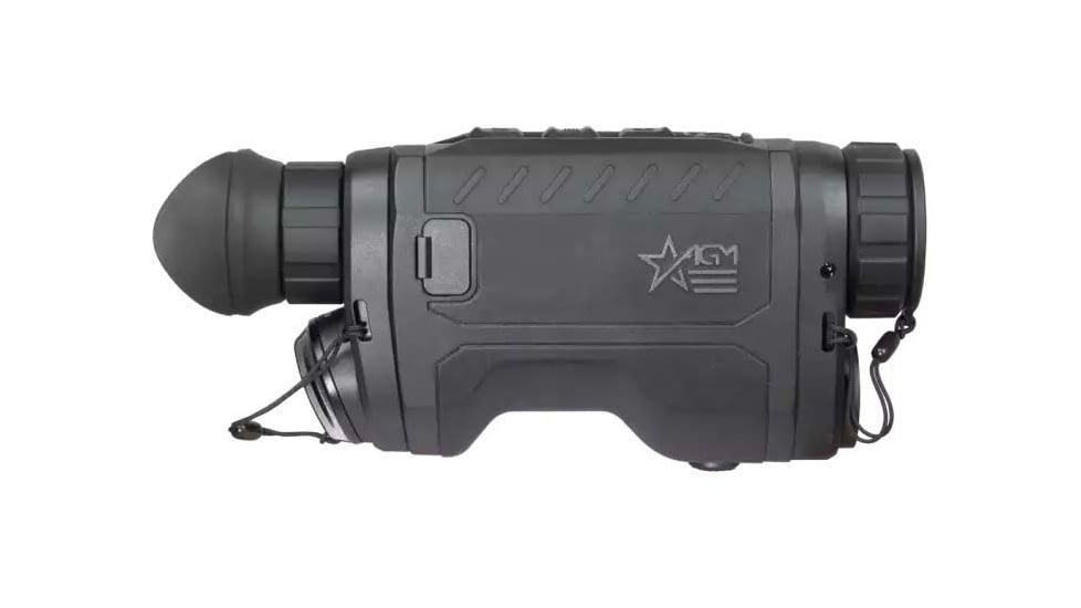 AGM Global Vision ReachIR LRF 25-384 2.5-20x25mm Thermal Monocular w/Built-in Laser Range Finder, 50Hz, 384x288, Black, REAC25-384-LRF