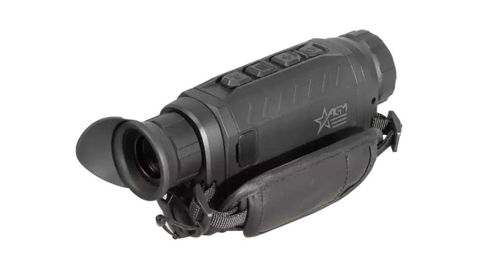 AGM Global Vision ReachIR LRF 25-384 2.5-20x25mm Thermal Monocular w/Built-in Laser Range Finder, 50Hz, 384x288, Black, REAC25-384-LRF