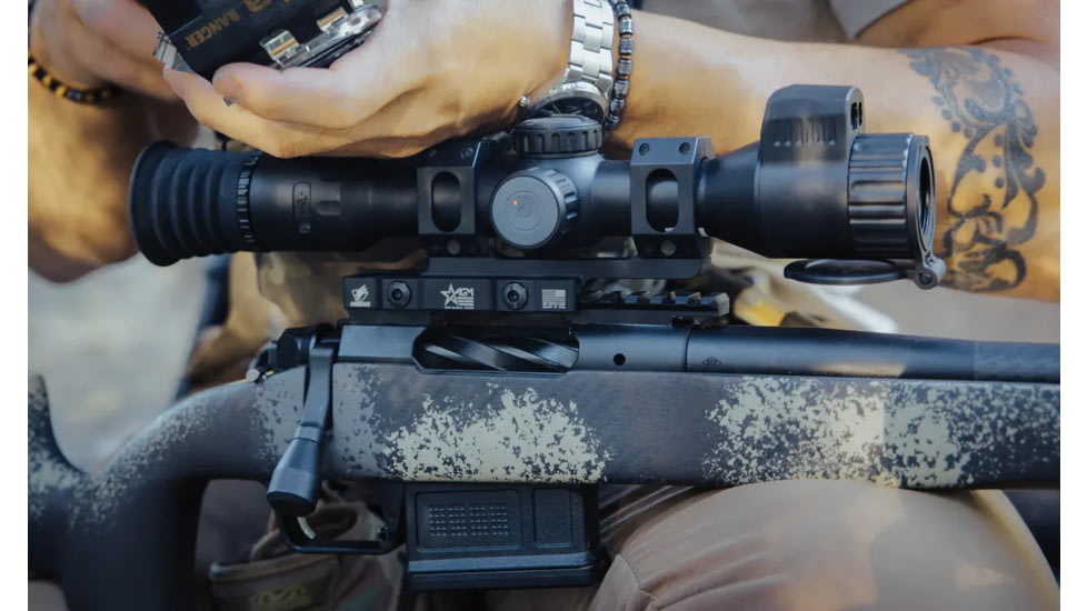 AGM Global Vision Spectrum 3.5-20.5x40 LRF 4K Mini Night Vision Rifle Scope, Digital 4K CMOS, 1920x1080 OLED, Matte Black, SPEC-4K-LRF-M