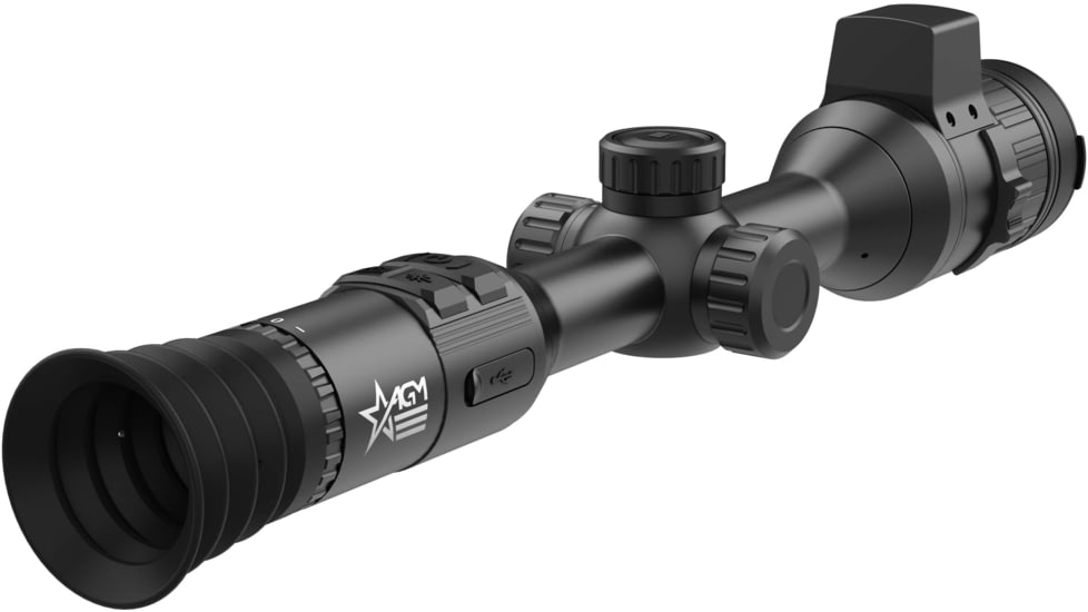 AGM Global Vision Spectrum LRF 4K 3.5-28x50mm Digital Day &amp; Night Vision Rifle Scope, 50 Hz, Black, SPEC50-4K