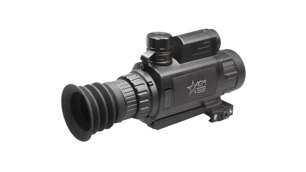 AGM Global Vision Varmint V2 LRF 35-384 3-24x35mmThermal Imaging Rifle Scope with Built-in Laser Range Finder, 20mK, 12 Micron, 384x288, 50 Hz, Black, VARM35-384-2