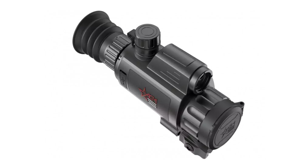 AGM Global Vision Varmint LRF TS35-384 Thermal Imaging Rifle Scope W/Laser Range Finder, 3-24x35mm, 384x288, 50Hz, Black, 8.5x2.6x4.2 in, 3142455305RA31