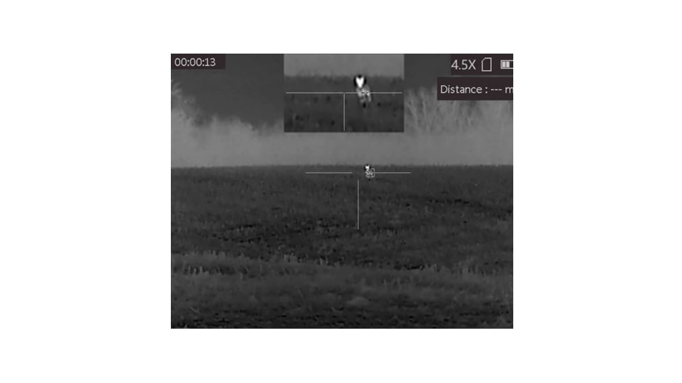 AGM Global Vision Varmint LRF TS35-640 Thermal Imaging Rifle Scope W/Built-in Laser Range Finder, 2-16x35mm, 640x512, 50 Hz, Black, 8.5 2.6 4.2, 3142555305RA31