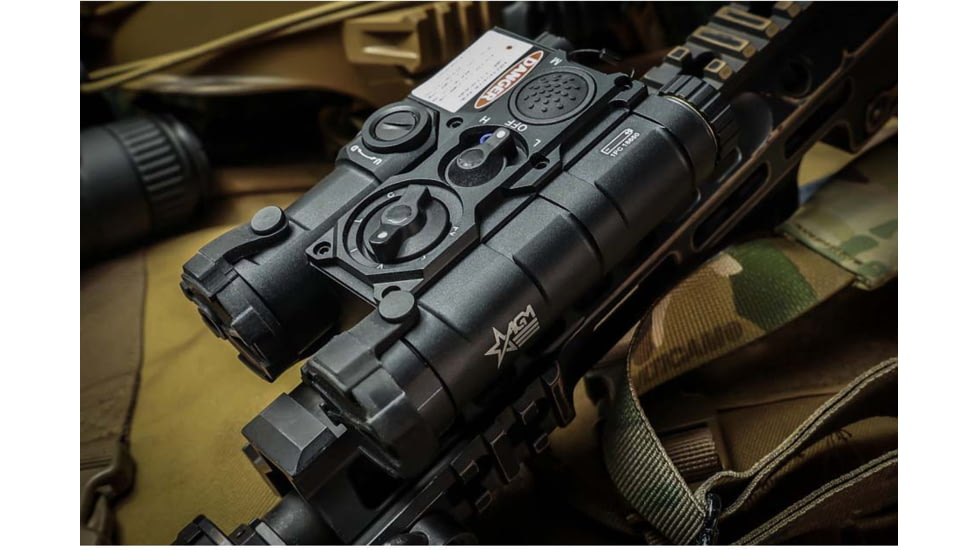 AGM Global Vision Weapon Laser Aiming Device, Multi-Spectral System Class 1 in, Black, WLAD-CLA1-B1