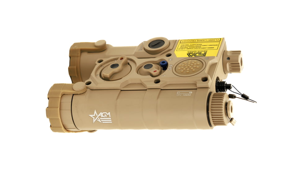 AGM Global Vision Weapon Laser Aiming Device, Multi-Spectral System Class 1 in, Tan, WLAD-CLA1-T1