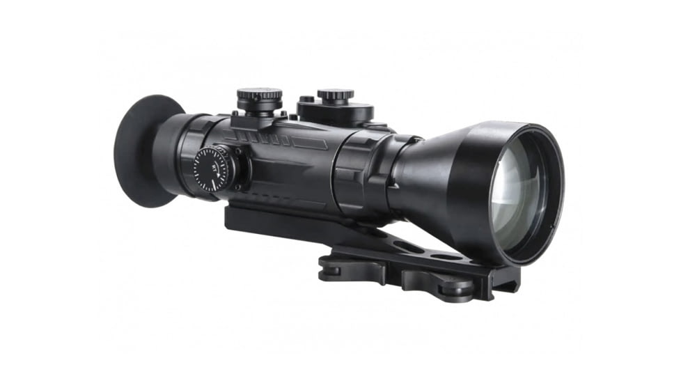 AGM Global Vision Wolverine Pro-4 3AW1 Night Vision Rifle Scope 4x70mm, Gen 3, Auto-Gated, White Phosphor Level 1, Black, 10.3 x 3.4 x 3.4, 15WP4423484111